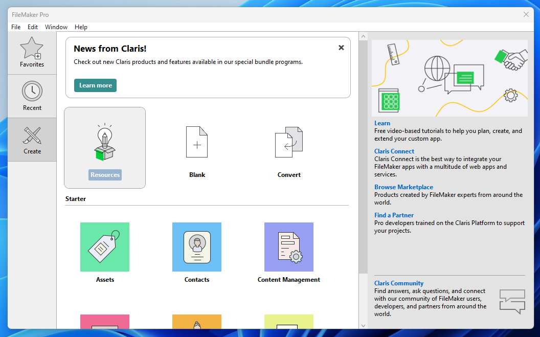 Open FileMaker